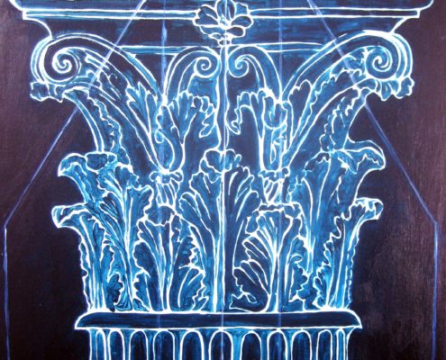 Corinthian column capital