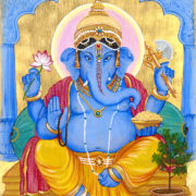 Blue Ganesha