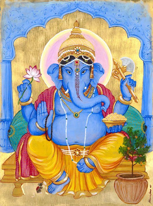 Blue Ganesha