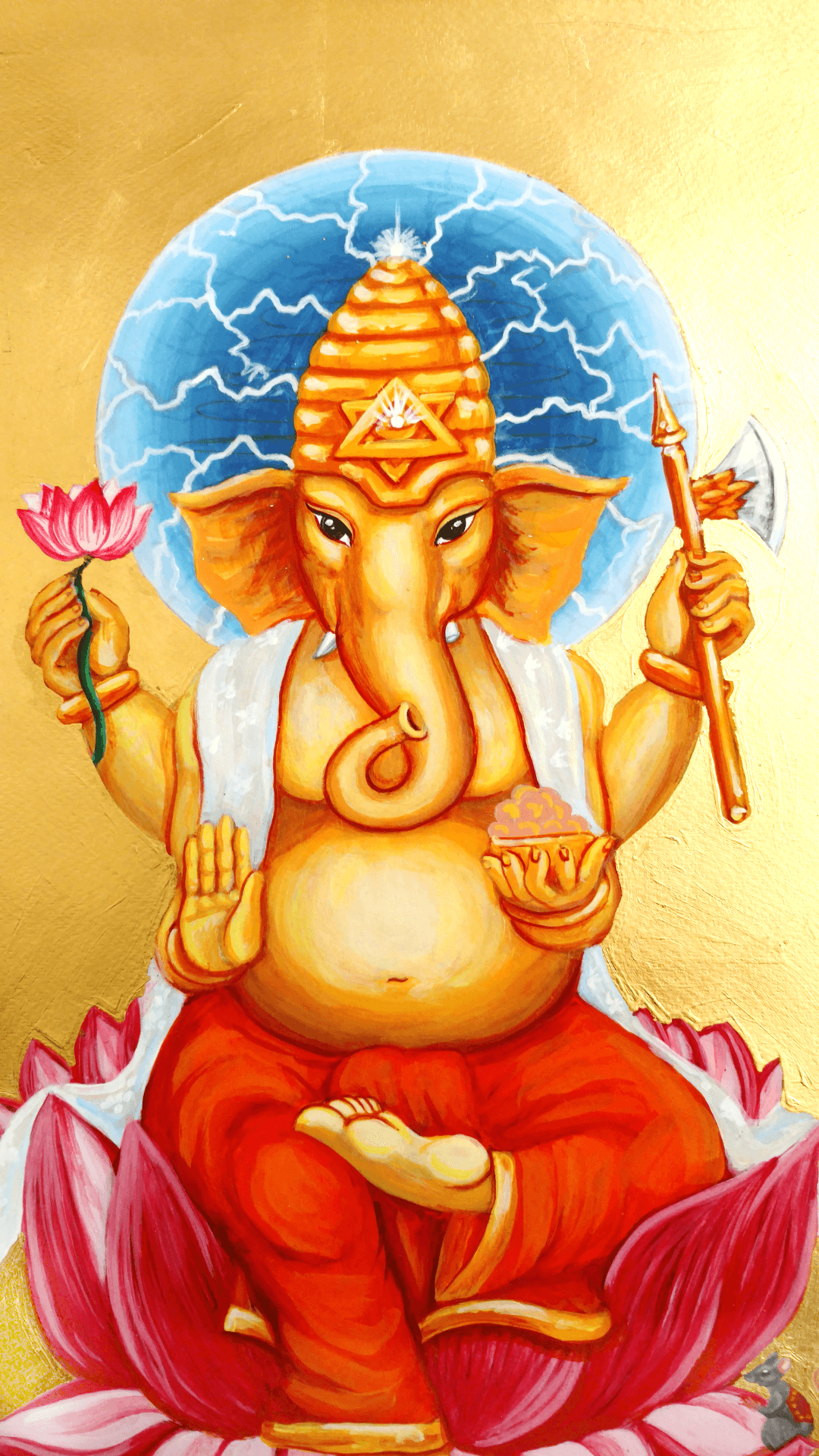 ganesha_awakening_1_yohanna_jessup Ganesha Awakening Print