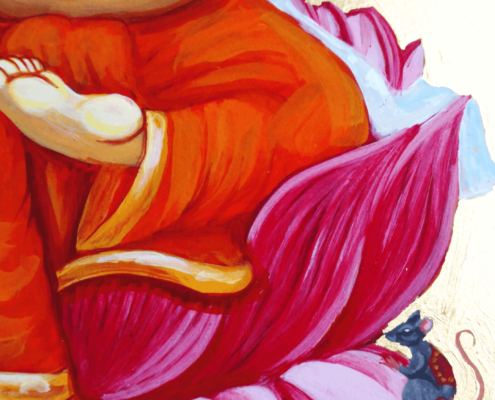 ganesha_awakening_2_yohanna_jessup Ganesha Awakening print