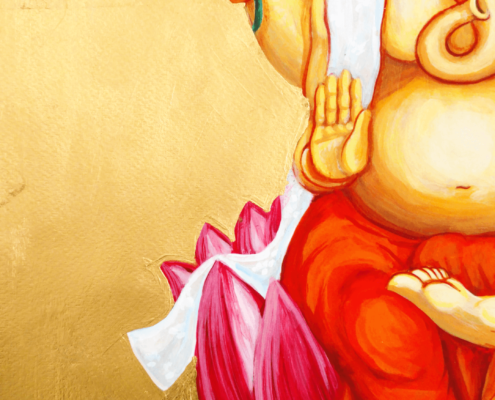 ganesha_awakening_3_yohanna_jessup Ganesha Awakening Print