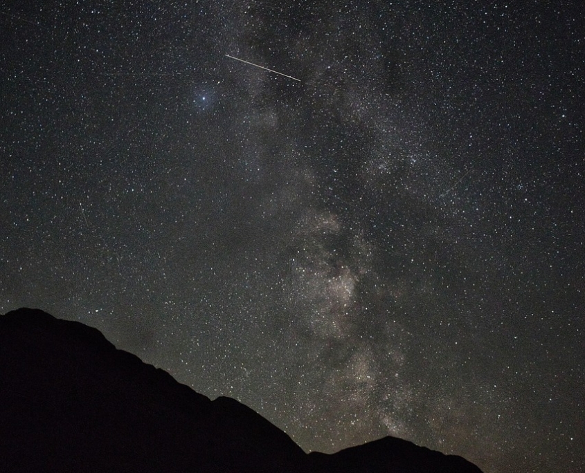 stars-7431692_1280 A starry night sky with a shooting star - symbolic of a spark of inspiration.